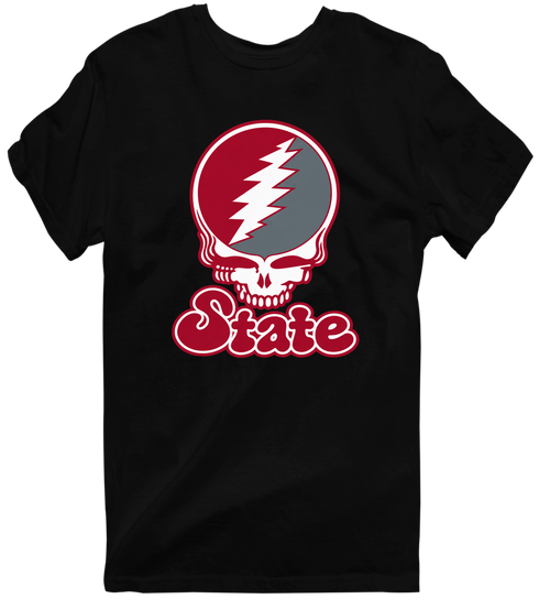 Washington Stealie Premium Unisex T-Shirt — Design: Washington State University — Black