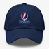 Washington Baseball Stealie Grateful Dead Dad Hat — Washington Nationals — Navy