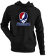 Washington Baseball Stealie Grateful Dead Hoodie — Washington Nationals — Black