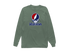 Washington Baseball Stealie Grateful Dead Long-Sleeve — Washington Nationals — Light Green