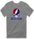 Washington Baseball Stealie Grateful Dead T-Shirt — Washington Nationals — Dark Heather