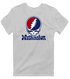 Washington Baseball Stealie Grateful Dead T-Shirt — Washington Nationals — Sport Grey