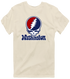 Washington Baseball Stealie Grateful Dead T-Shirt — Washington Nationals — Sand
