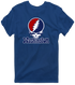Washington Baseball Stealie Grateful Dead T-Shirt — Washington Nationals — Navy