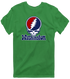 Washington Baseball Stealie Grateful Dead T-Shirt — Washington Nationals — Irish Green