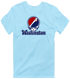 Washington Baseball Stealie Grateful Dead T-Shirt — Washington Nationals — Light Blue