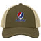 Washington Baseball Stealie Grateful Dead Trucker Cap — Washington Nationals — Moss/Khaki