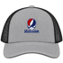 Washington Baseball Stealie Grateful Dead Trucker Cap — Washington Nationals — Heather Grey/Black