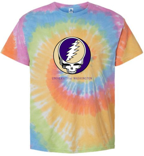 Washington Stealie Tie-Dye T-Shirt