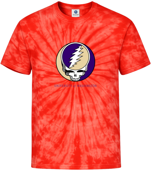Washington Stealie Tie-Dye T-Shirt