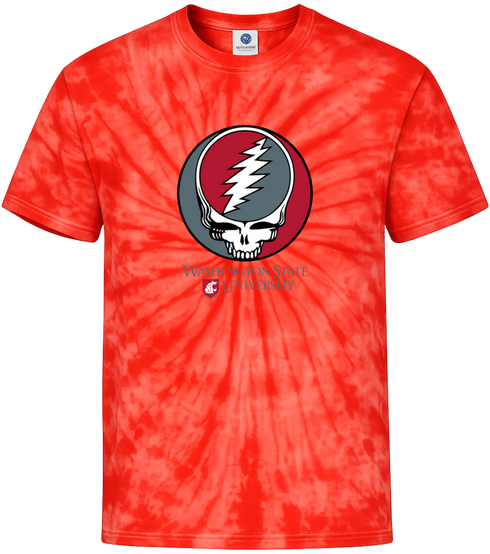 Washington State University Stealie Tie-Dye T-Shirt