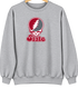 Washington Stealie Premium Unisex Crewneck — Design: Washington State University — Sport Grey