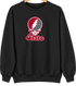 Washington Stealie Premium Unisex Crewneck — Design: Washington State University — Black