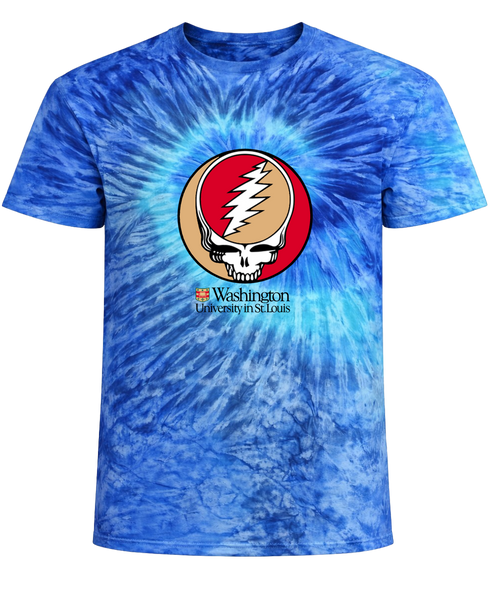 Washington University Stealie Tie-Dye T-Shirt