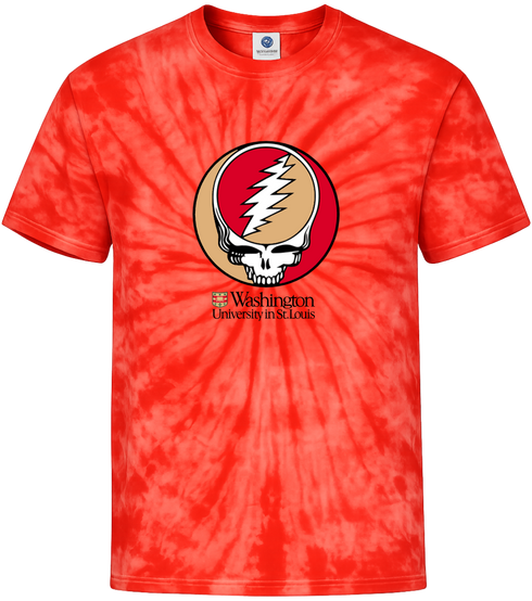 Washington University Stealie Tie-Dye T-Shirt