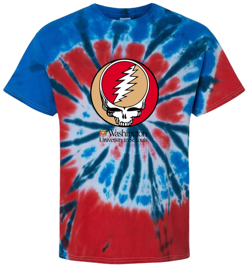 Washington University Stealie Tie-Dye T-Shirt