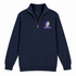 Washington Stealie Premium Unisex Quarter-Zip — Design: Washington University of — Navy