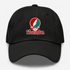 Washington Stealie Premium Unisex Dad Hat — Design: Washington University — Black