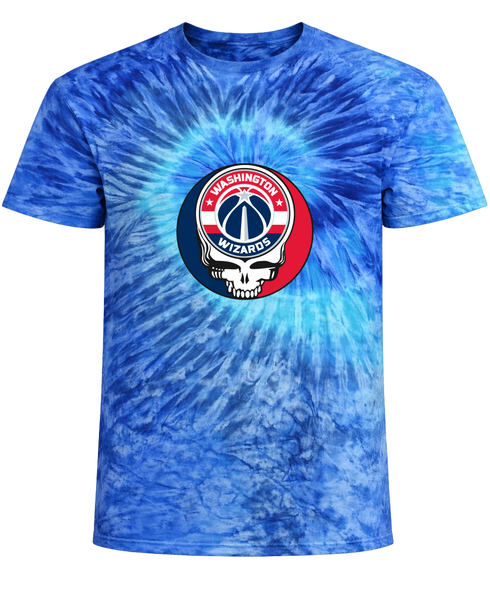 Washington Wizards Stealie Tie-Dye T-Shirt