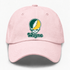 Wayne Stealie Premium Unisex Dad Hat — Design: Wayne State University — Pink