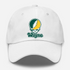 Wayne Stealie Premium Unisex Dad Hat — Design: Wayne State University — White