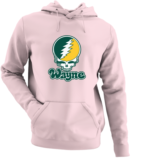 Wayne Stealie Premium Unisex Hoodie — Design: Wayne State University — Light Pink