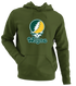 Wayne Stealie Premium Unisex Hoodie — Design: Wayne State University — Military Green