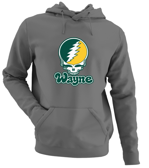 Wayne Stealie Premium Unisex Hoodie — Design: Wayne State University — Charcoal