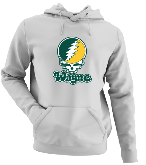 Wayne Stealie Premium Unisex Hoodie — Design: Wayne State University — Sport Grey