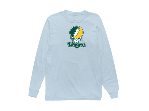 Wayne Stealie Premium Unisex Long-Sleeve — Design: Wayne State University — Chambray
