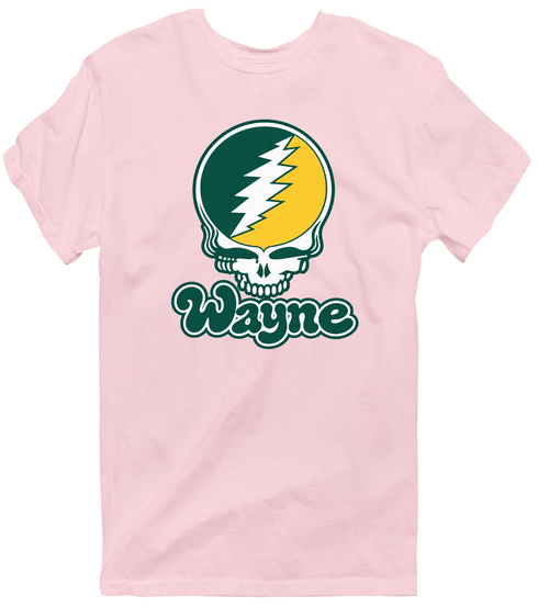 Wayne Stealie Premium Unisex T-Shirt — Design: Wayne State University — Light Pink