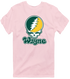 Wayne Stealie Premium Unisex T-Shirt — Design: Wayne State University — Light Pink