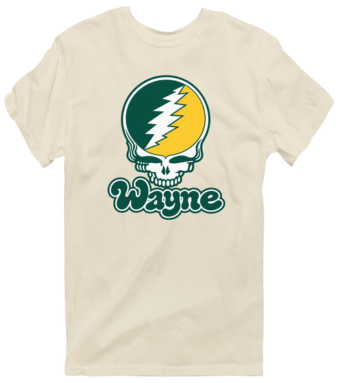 Wayne Stealie Premium Unisex T-Shirt — Design: Wayne State University — Sand