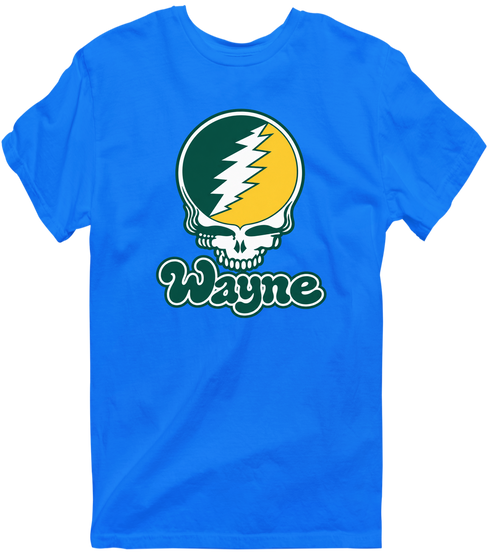 Wayne Stealie Premium Unisex T-Shirt — Design: Wayne State University — Royal