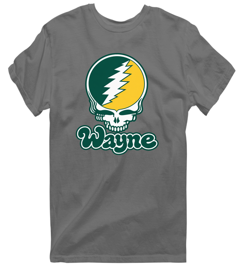Wayne Stealie Premium Unisex T-Shirt — Design: Wayne State University — Charcoal