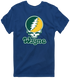 Wayne Stealie Premium Unisex T-Shirt — Design: Wayne State University — Navy