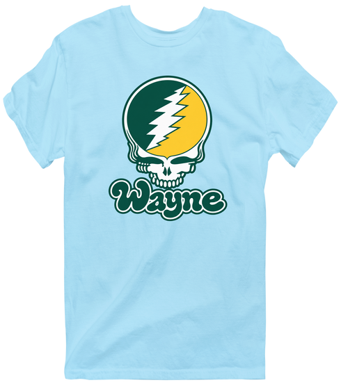 Wayne Stealie Premium Unisex T-Shirt — Design: Wayne State University — Light Blue