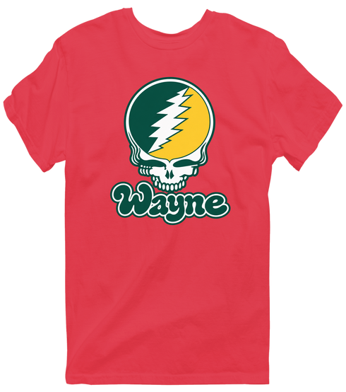 Wayne Stealie Premium Unisex T-Shirt — Design: Wayne State University — Heather Red