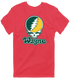 Wayne Stealie Premium Unisex T-Shirt — Design: Wayne State University — Heather Red