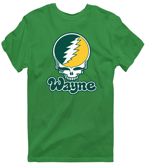Wayne Stealie Premium Unisex T-Shirt — Design: Wayne State University — Irish Green
