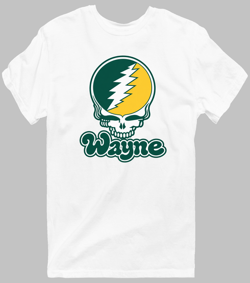 Wayne Stealie Premium Unisex T-Shirt — Design: Wayne State University — White