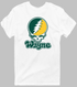 Wayne Stealie Premium Unisex T-Shirt — Design: Wayne State University — White