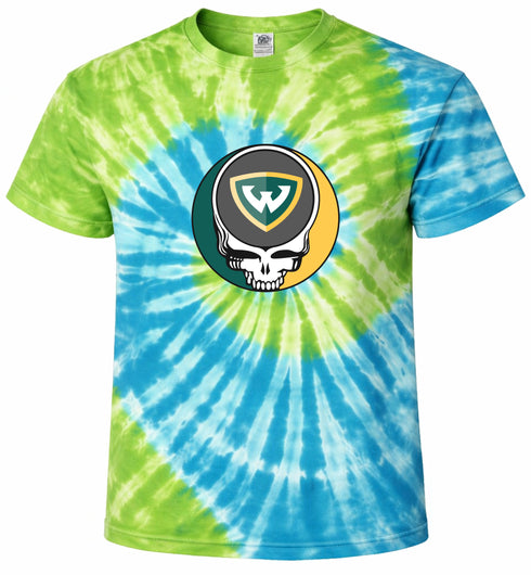 Wayne State Stealie Tie-Dye T-Shirt