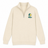 Wayne Stealie Premium Unisex Quarter-Zip — Design: Wayne State University — Sand
