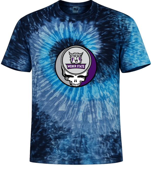 Weber State University Stealie Tie-Dye T-Shirt