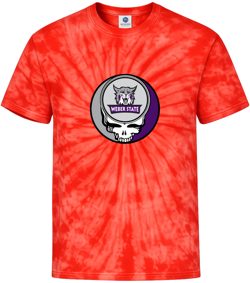 Weber State University Stealie Tie-Dye T-Shirt