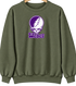 Weber State Stealie Premium Unisex Crewneck — Design: Weber State University — Military Green
