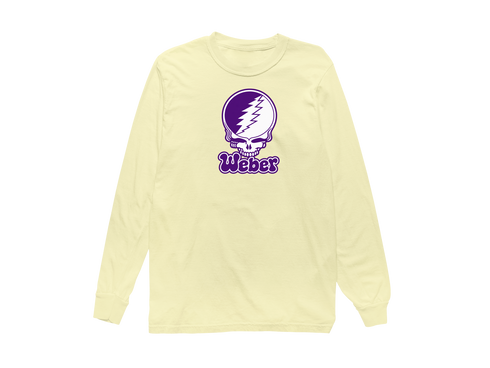 Weber State Stealie Premium Unisex Long-Sleeve — Design: Weber State University — Butter