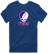 Weber State Stealie Premium Unisex T-Shirt — Design: Weber State University — Navy