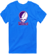Weber State Stealie Premium Unisex T-Shirt — Design: Weber State University — Royal